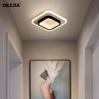 Modern Led Ceiling Lamp Luster Black and White Led Aisle Ceiling Lamp for livingroom Lights Hallway Balcony Lights Fixtures