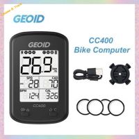 GPS จักรยาน CC400 GEOID เครื่องวัดระยะทางแบบไร้สาย GPS กันน้ำเข้ากันได้กับบลูทูธ ANT + ขี่จักรยาน