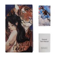 Wild Child Tarot Fate Divination Tarot Deck Party Playing Oracle Cards Full English For Fortune-telling Entertainment Board Game excitement