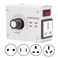 DC Power Supply Adjustable 4000W SCR Voltage Regulator Dimmer High Power Electronic Thyristor Controller AC110/220V Electrical Circuitry  Parts