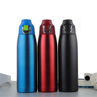 900ml Large capacity BPA FREE Insulated auto MILK coffee Cup Stainless Steel Thermos Water Bottle Vacuum Flask Travel TEA Mug