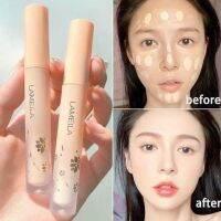 Favogue Laneila 3สีคอนซีลเลอร์แบบน้ำการควบคุมน้ำมันกันน้ำรูขุมขนที่มองไม่เห็นวงกลมมืดเครื่องสำอางแต่งหน้าครอบคลุมเต็มรูปแบบ