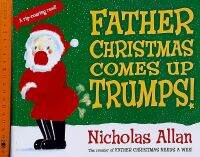 หนังสือนิทานเด็ก ปกอ่อน ภาษาอังกฤษ ?? FATHER CHRISTMAS COMES UP TRUMPS!/Used สภาพ 80-90%