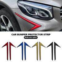 【hot】✎◐  2Pcs Rubber Car Front/Rear Protector Strip Guard Stickers Decoration Scratch Accessories