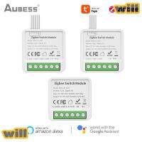 Willbetter Tuya สมาร์ทซิกบีโมดูลสวิตซ์  1/2/3/4แก๊งสวิตช์ตัวตัดสวิตช์มินิ Zigbee ไร้สายทำงานร่วมกับ Tuya Smart Life App Alexa