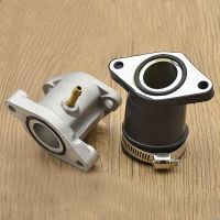 Motorcycle Carburetor Interface aluminium alloy rubber Adapter Intake Manifold for Yamaha YBR125 YBR 125 125cc