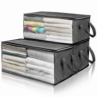 【cw】Clothes Storage Bag Wardrobe Organizer Quilt Blanket Down Jacket Shoes es Baskets Home Organization Accessories Supplieshot