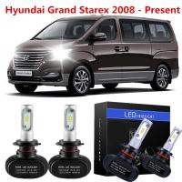 ไฟหน้ารถยนต์8000แอลเอ็มแอลอีดี H 7 1คู่สําหรับ Hyundai Grand Starex 2008-ปัจจุบัน