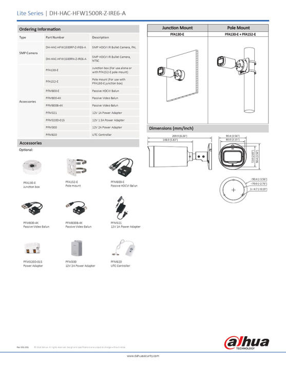 dahua-hdcvi-ir-bullet-camera-กล้องวงจรปิด-5-ล้านพิกเซล-รุ่น-hac-hfw1500rp-z-ire6-a-กันน้ำกันฝุ่นระดับ-ip67