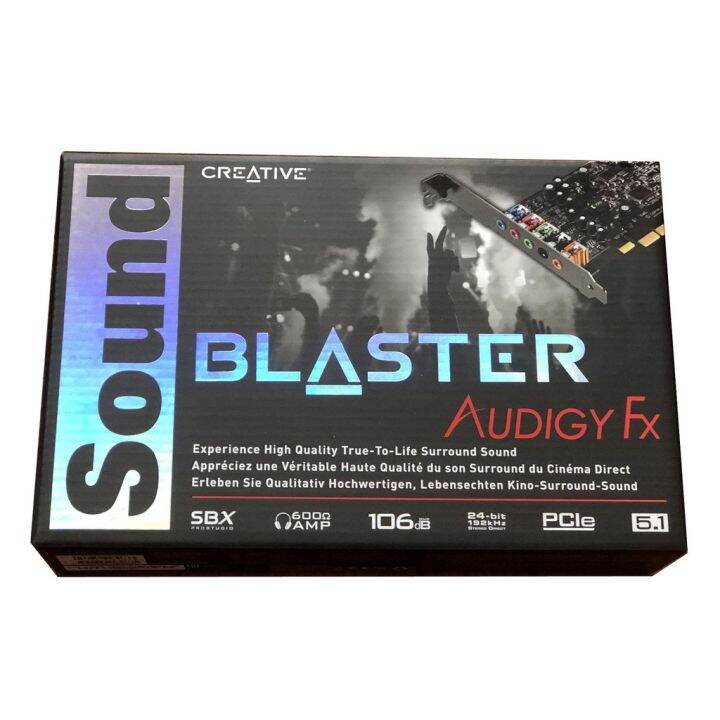 Creative Sound Blaster Audigy Fx 5.1 PCIe Sound Card SB1570 | Lazada PH