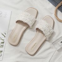 COD DSFEDTGETEER LANCESHOES Kasut raya perempuan Raya 2023 Womens Flat Sandals Outdoor Fashion Beach Shoes Sandals