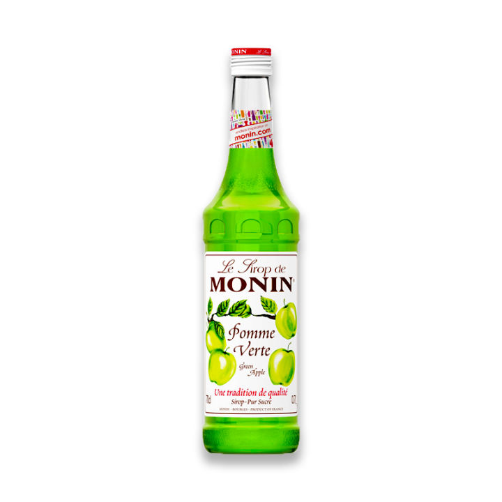 สินค้ามาใหม่-โมนิน-ไซรัป-กลิ่นแอปเปิ้ลเขียว-700-มิลลิลิตร-monin-green-apple-syrup700-ml-ล็อตใหม่มาล่าสุด-สินค้าสด-มีเก็บเงินปลายทาง