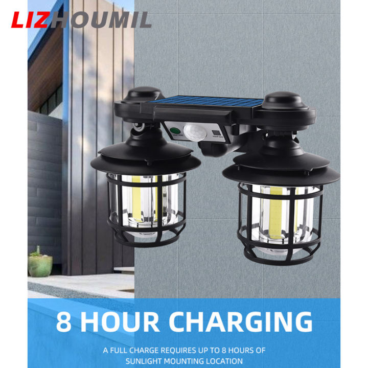 lizhoumil-โคมไฟติดผนังไฟแสงอาทิตย์แอลอีดีกลางแจ้ง50w-3-6v-พร้อมรีโมทคอนโทรลสำหรับตกแต่งสวนลานสนามหญ้าทางเดินระเบียง