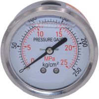 【YD】 shock-proof Pressure Gauge YN60Z M14x1.5 or 1/4  2.5  60mm Shock-resistant Air