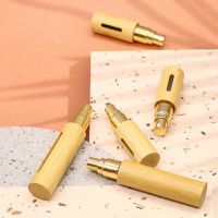 1Pc 5ml 10ml Bamboo Wood Bottle Perfume Empty Spray Refillable Bottle Container Makeup Water Atomizer Bottle Travel Bottle Travel Size Bottles Contain