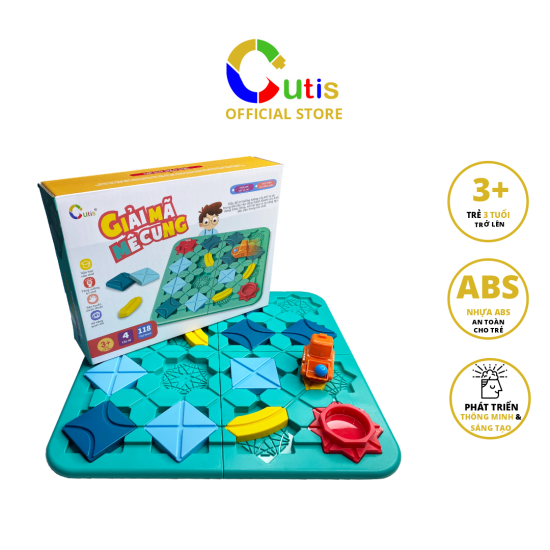 Đồ chơi giải mã mê cung cutis, bộ đồ chơi phát triển trí thông minh cho bé - ảnh sản phẩm 1