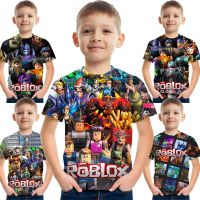 Kids T-Shirt Boy Birthday Gift Party Childrens Anime Short Sleeve Fashion Casual Top Baby Comfort Clothing