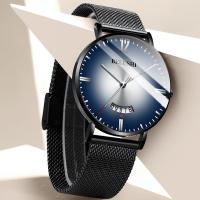 New ultra-thin watch watches mens automatic simple waterproof quartz student