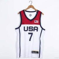 New Arrival NBA Jersey USA Basketball No.7 DURANT Olympic Classic Jersey Sports Vest High Quality Plus Size