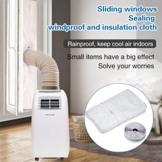 vivivivi Mobile Air Conditioner Ventilation Duct Soft Curtain Blocker