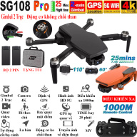 Flycam mini 4K, Flycam SG108 PRO 4K - Gimbal 2 Trục, Định vị GPS thumbnail