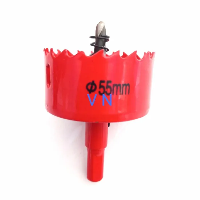 Hole Saw 55 mm/Mata Bor Pembolong Kayu/Triplek/Plastik PVC Lazada