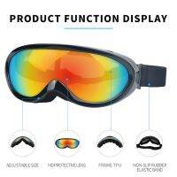 Practical Ski Glasses Eyewear Adjustable Buckle Firm Comfortable Sponge Exquisite Outdoor Goggles Winter Sports Supply