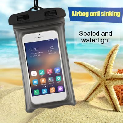 Casing Pelindung Ponsel Universal Tas Mengambang Tahan Debu Tahan Air Sensitivitas Tinggi untuk Iphone Jangkauan Penuh untuk Berenang