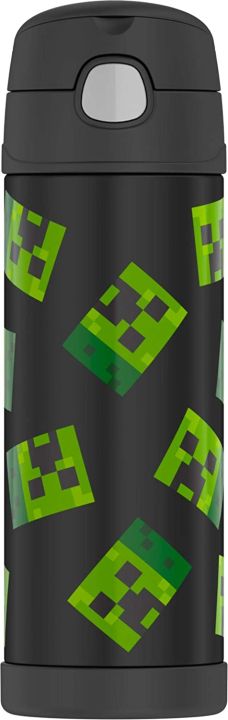 กระติกน้ำสแตนเลสเก็บความเย็น-thermos-funtainer-minecraft-16oz-ราคา-1250-บาท