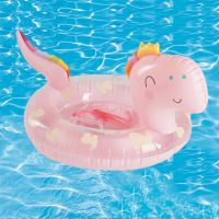 【lz】☾♚♘  Brinquedos engraçados do tubo da piscina do flutuador da nadada do verão dos desenhos animados do bebê da associação para crianças