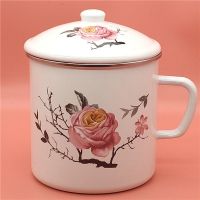 [COD] Enamel cup wholesale large-capacity old-fashioned tea mug iron classic nostalgic retro