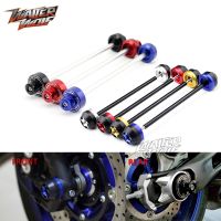 ┇☼✉ Front Rear Wheel Axle Fork Crash Slider For YAMAHA MT07 2022 FZ07 2023 XSR 700 YZF R7 Accessories Motorcycle Swingarm Spools Hub