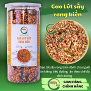 Gạo Lứt sấy rong biển, Gạo lứt sấy ăn kiêng Mộc Việt