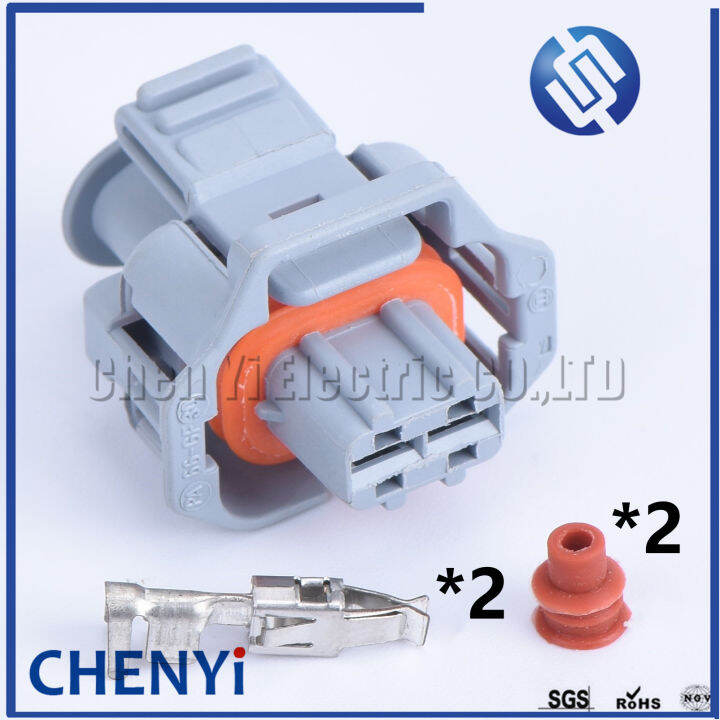 1 set 2 Pin gray female 1928403874 1928404226 Diesel Fuel Common Rail ...