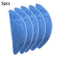 2023 NEW 5pcs Mop Cloth Rags For IKOHS NETBOT S15 Robot Vacuum Cleaner Parts Accessory Sweeper Cleaning Pads Replacement Mopping Cloths