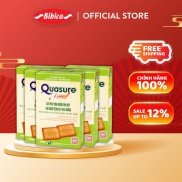 Combo 5 Hộp Bánh Quy Quasure Light Sữa Bibica 140g