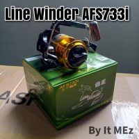 ของแท้ ราคาถูก ❗❗ รอกตกปลา รอกสปิน รอกหมาป่า Line Winder AFS 733i เหมาะกับงานหน้าดิน มือหมุนไม้แท้ ❗❗ spinning reel