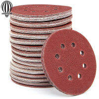 Shuaicai 150Pcs 5นิ้วแผ่นขัด60-600 Grit 8-Hole Orbital Sander กระดาษทรายสำหรับ Cork ไม้เนื้อแข็งโลหะใยแก้ว