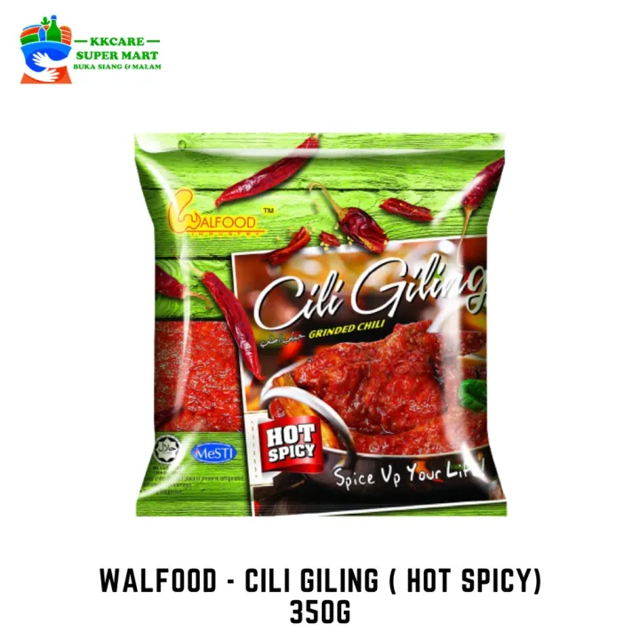 Walfood - Cili Giling / Grinded Chili ( Hot Spicy) 350g | Lazada