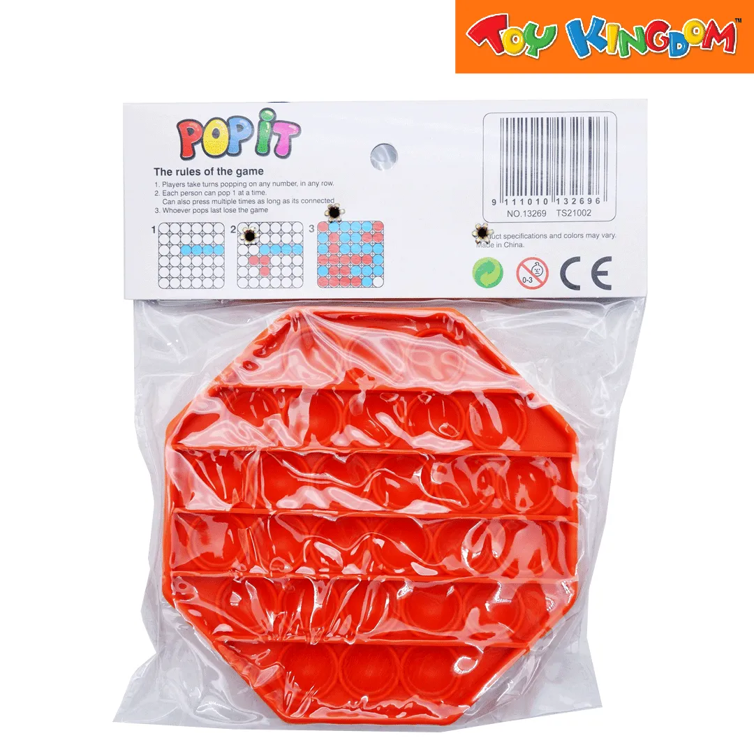 Push and Pop Game Round Orange Fidget Toy | Lazada PH