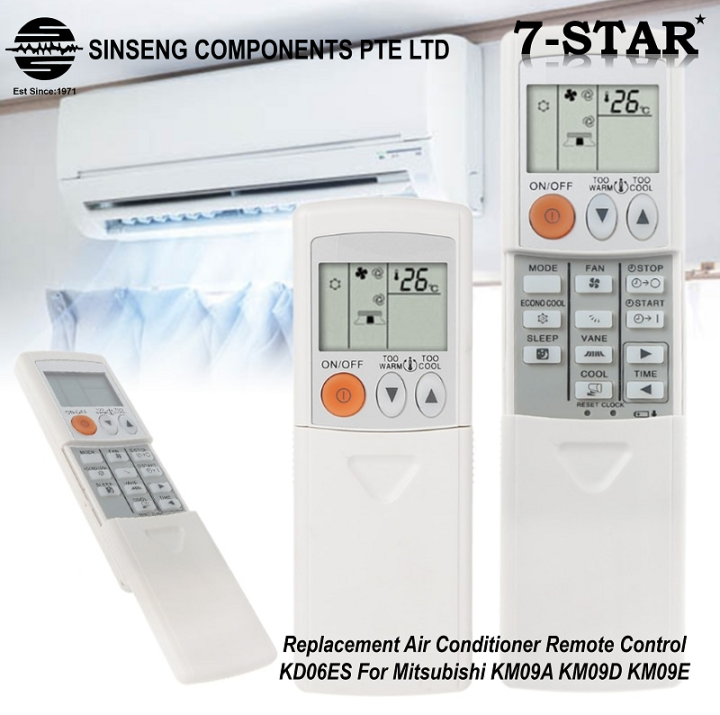 Universal MITSUBISHI Air Con Remote Control KD06ES Lazada PH