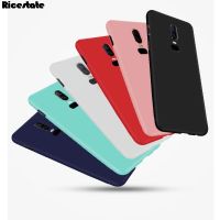 เคสซิลิโคน TPU อ่อน TPU สำหรับ OnePlus 6,สำหรับ OnePlus 6 1 6สีทึบบางพิเศษเคสสำหรับ One Plus 6ฝาหลัง