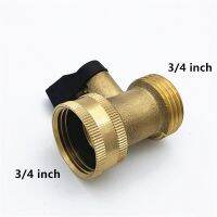 Brass Ball Valve 3/4" Female to 3/4" Male Thread Garden Faucet Hose Quick Connector Straight Switch Tap Water Tank Adapter Valves