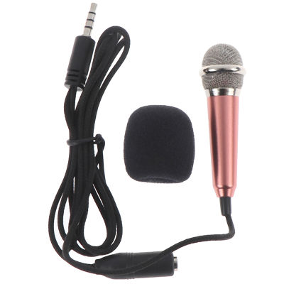 Handheld Mic Portable Mini 3.5mm Stereo Mic Audio Microphone For The Mobile Phone Accessories 4 COLORS