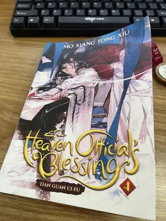 Heaven Official's Blessing Physical Books, Tian Guan Ci Fu, Versão em Inglês  do Romance Chinês Antigo, BL Novel Books, 1-4, Novo - AliExpress