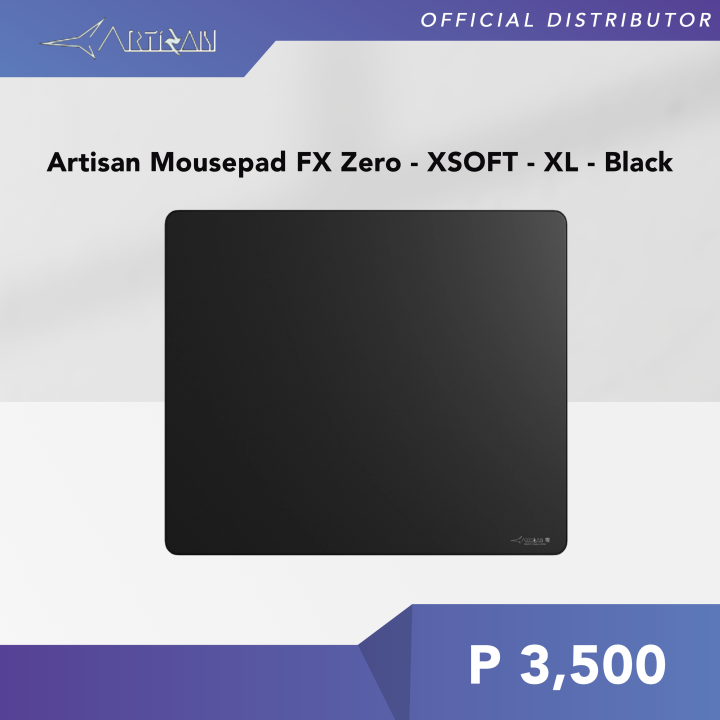ARTISAN Mousepad FX Zero - XSOFT - XL - Black | Lazada PH