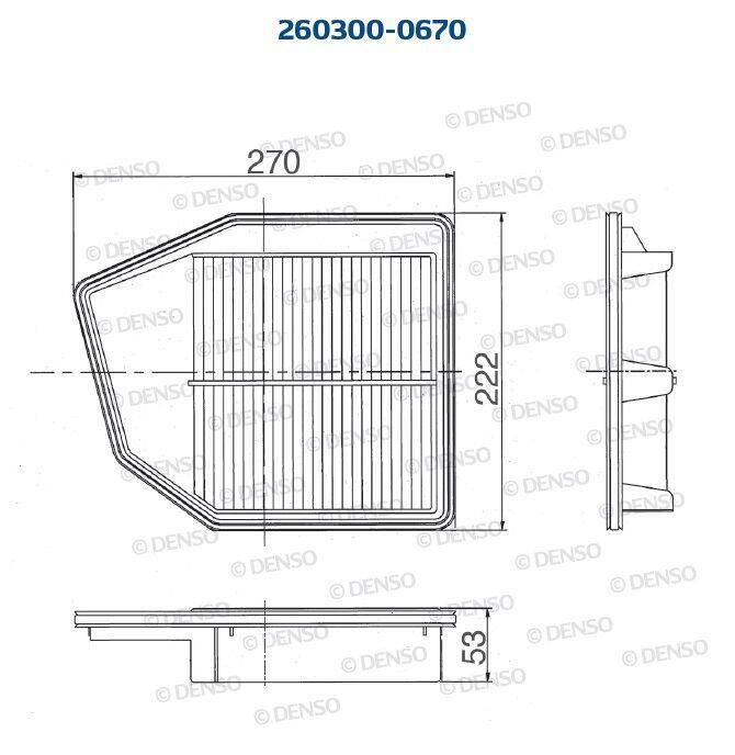 กรองอากาศเด็นโซ่-260300-0670-สำหรับ-honda-accord-g8-2008-2012-เครื่องยนต์-2-4