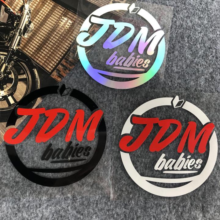 Logo Laser JDM Miếng Dán Trang Trí Xe Hơi Có Vết Trầy Xước Bao Phủ ...