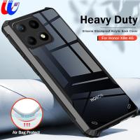 เคส4G เกราะกันกระแทกอะคริลิคใสสำหรับ Honor X8a กรอบ TPU นุ่มปกป้อง Fundas Honer Honar X 8a X8 HonorX8a 4G 2023