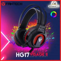 ลดราคา!!! หูฟังเกมมิ่ง FANTECH HG17 VISAGE II RGB GAMING HEADSET ##สายชาร์จ สายแลน สายไฟ หูฟัง เมาส์ ลำโพง Wireless Bluetooth คอมพิวเตอร์ USB ปลั๊กไฟ HDMI